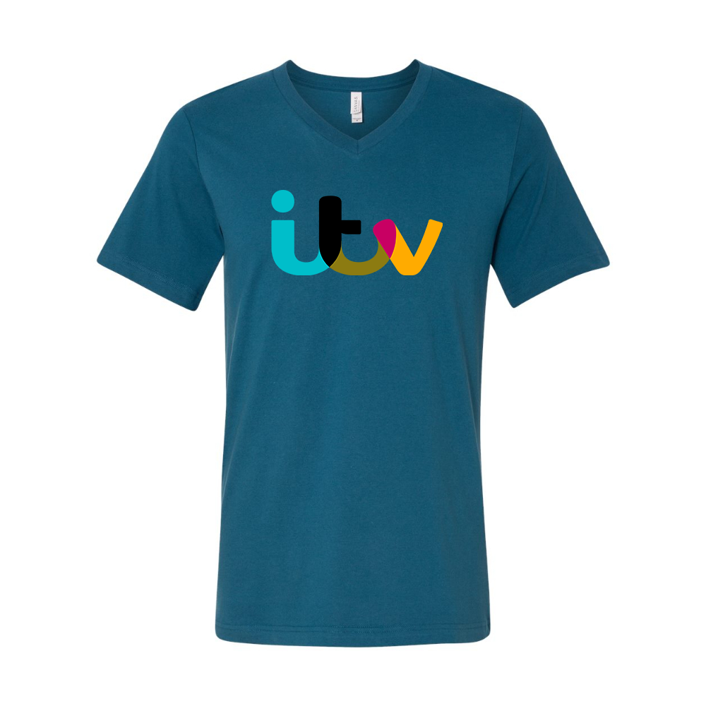 Itv  BELLA  CANVAS - Jersey V-Neck T-Shirt