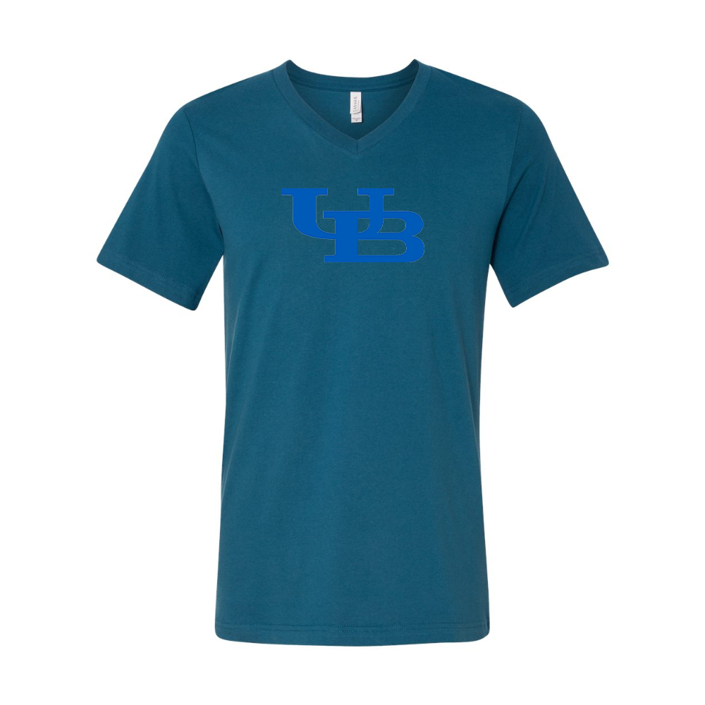 Buffalo Bulls BELLA  CANVAS - Jersey V-Neck T-Shirt