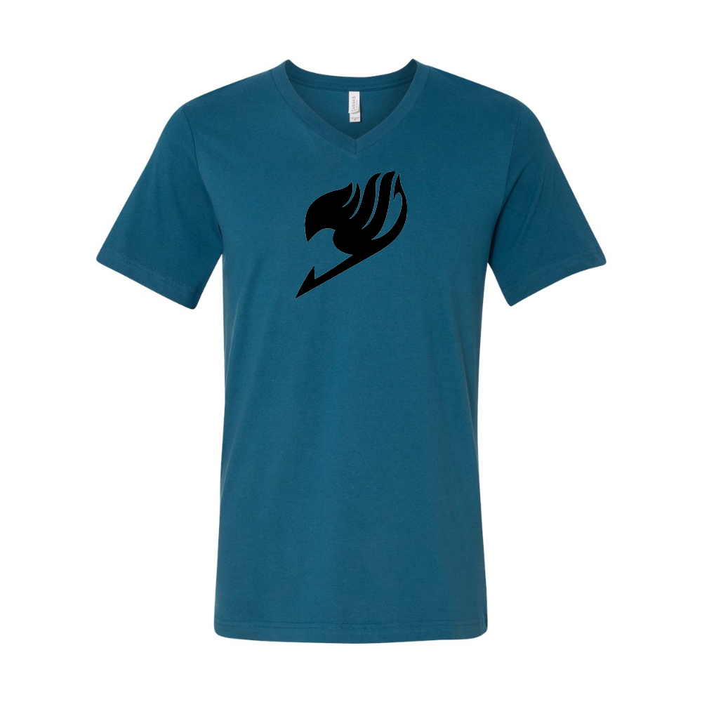 Fairy Tail   BELLA  CANVAS - Jersey V-Neck T-Shirt