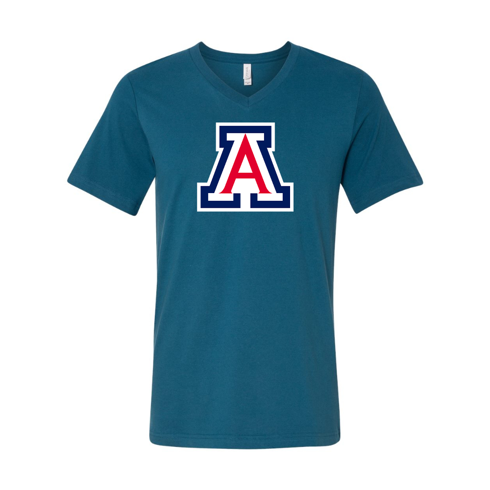 Arizona Wildcats  BELLA  CANVAS - Jersey V-Neck T-Shirt