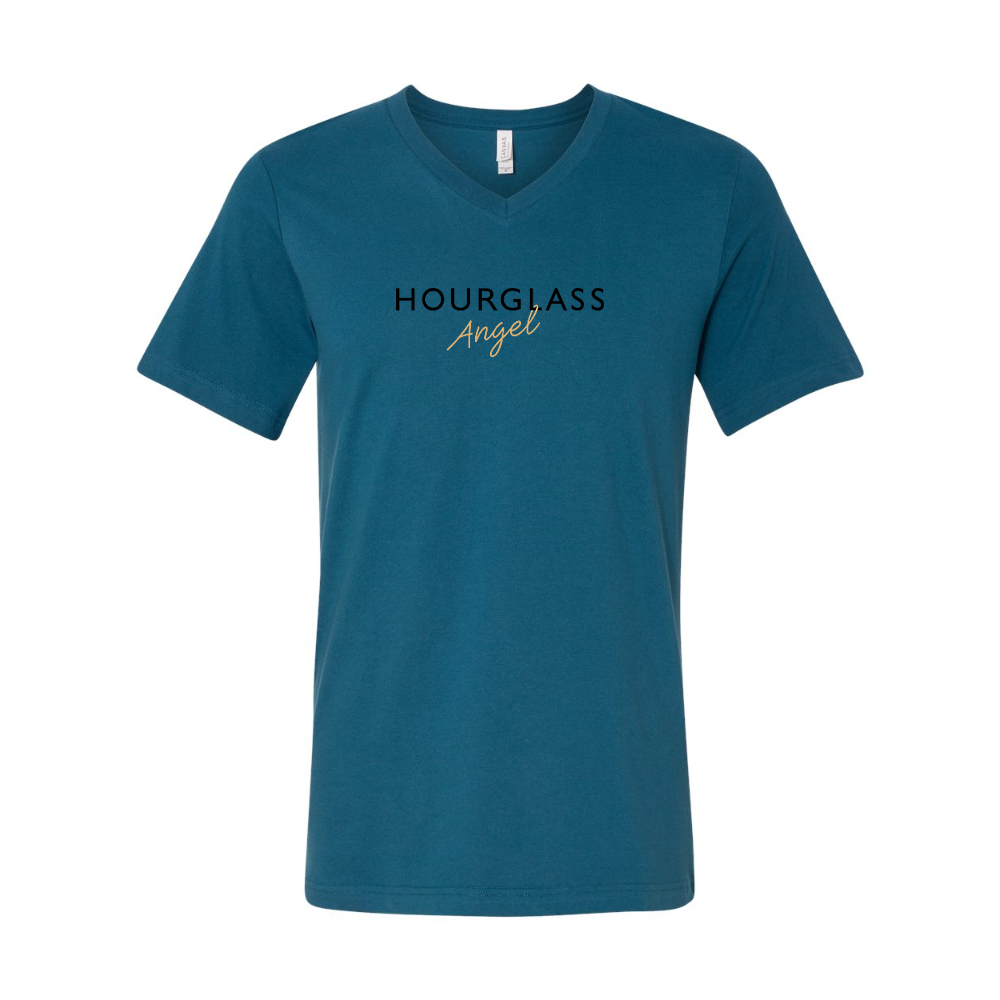 Hourglass Angel  BELLA  CANVAS - Jersey V-Neck T-Shirt