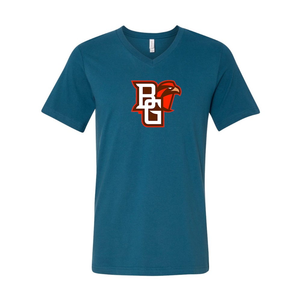 Bowling Green Falcons   BELLA  CANVAS - Jersey V-Neck T-Shirt