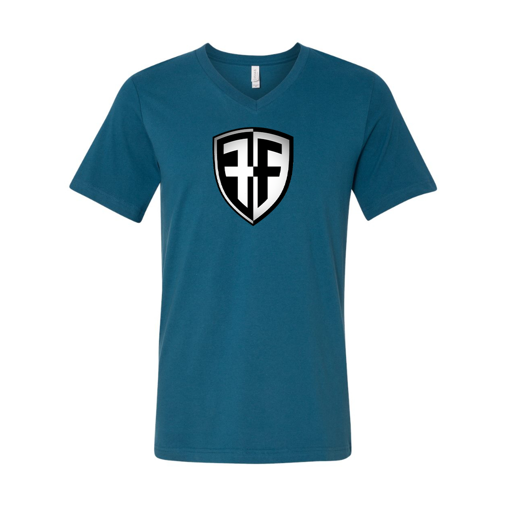 Foffa Bike  BELLA  CANVAS - Jersey V-Neck T-Shirt