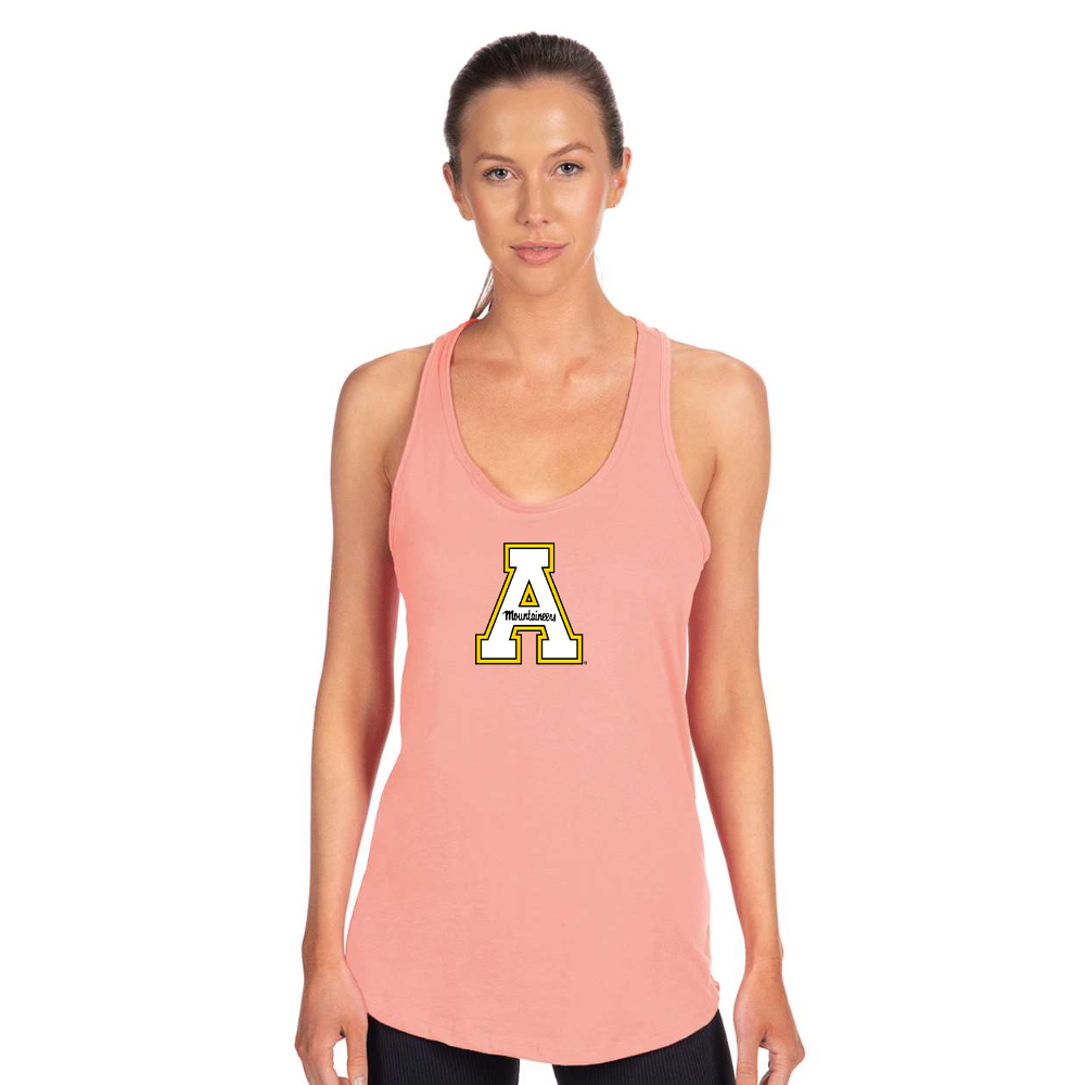 Women's Appalachian State Mountaineers Next Level Ideal Racerback Tank