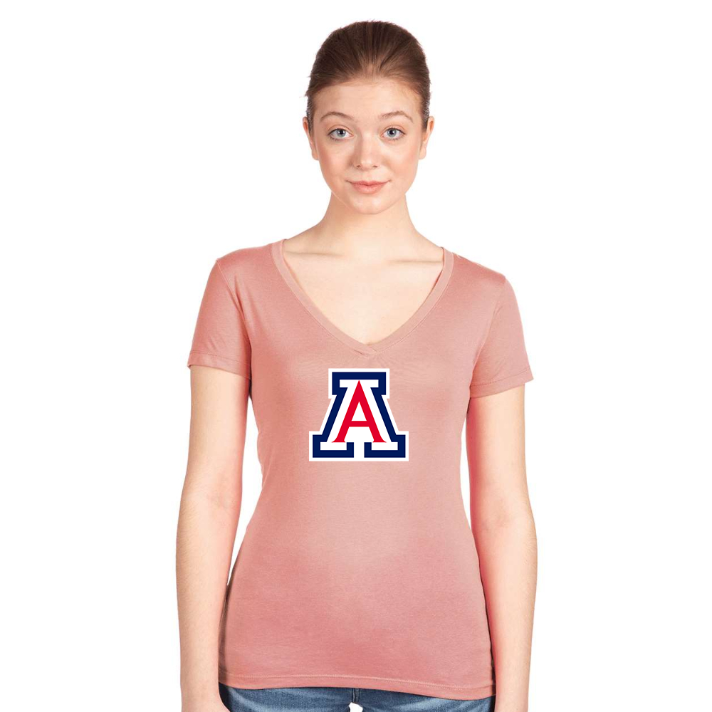Women's   Arizona Wildcats  Next Level V-Neck T-Shirt