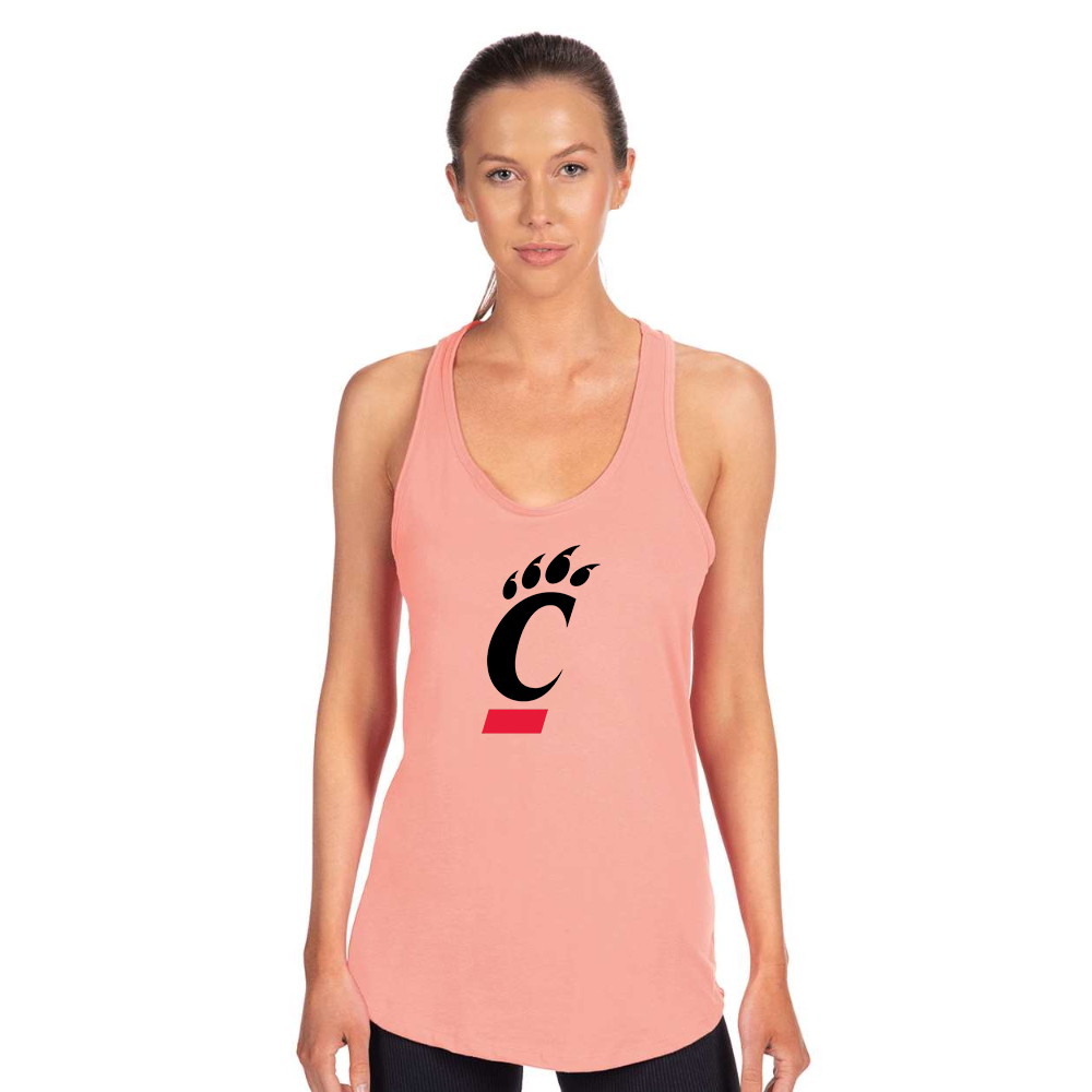 Women's  Cincinnati Bearcats  Next Level Ideal Racerback Tank