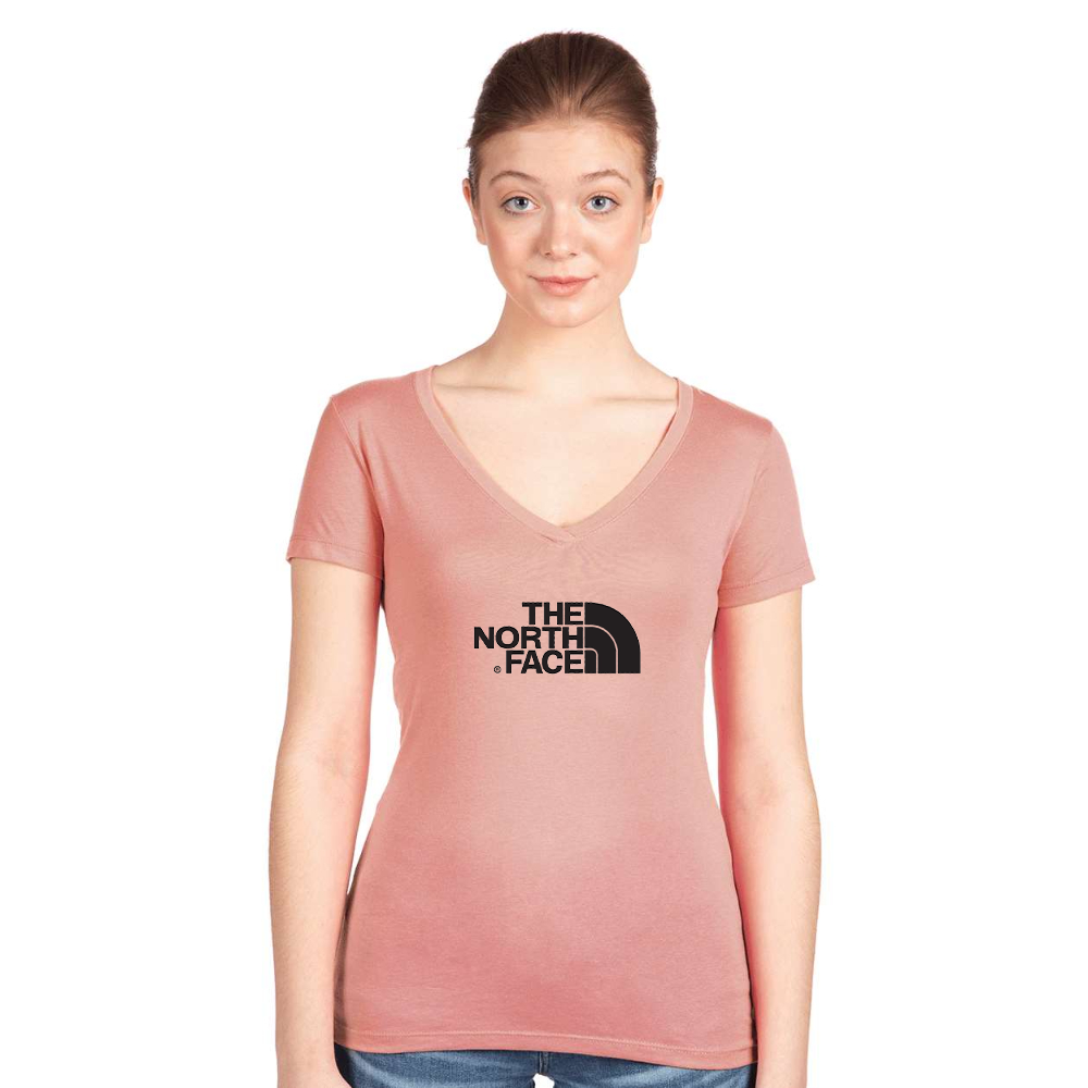 Women's  The North Face Black Next Level V-Neck T-Shirt