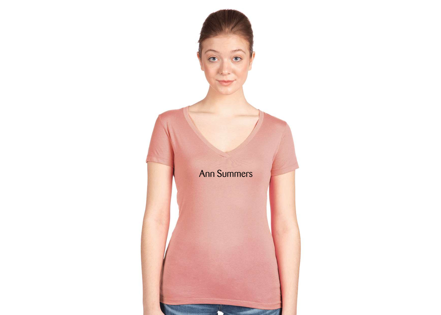 Women's Ann Summers  Next Level V-Neck T-Shirt