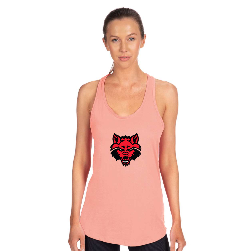 Women's  Arkansas State Red Wolves Next Level Ideal Racerback Tank