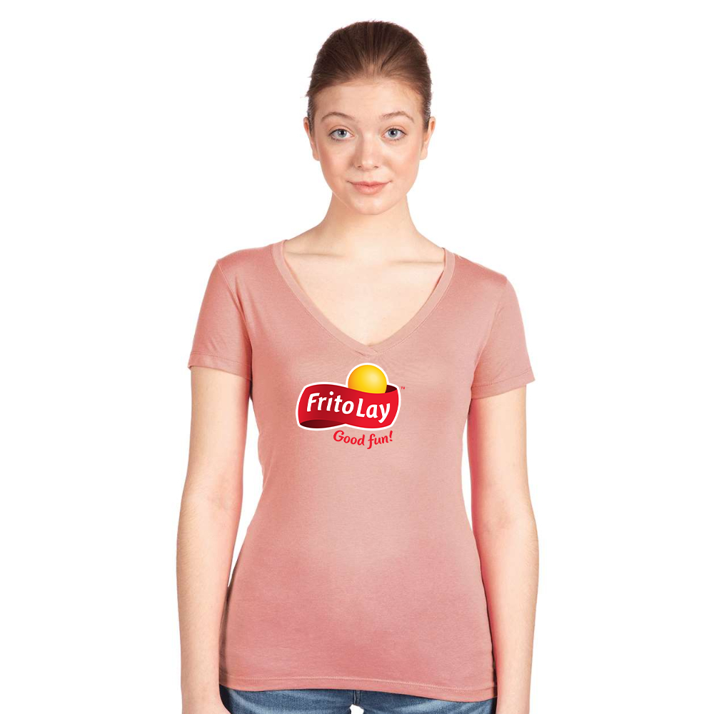 Women's  Frito Lay Next Level V-Neck T-Shirt