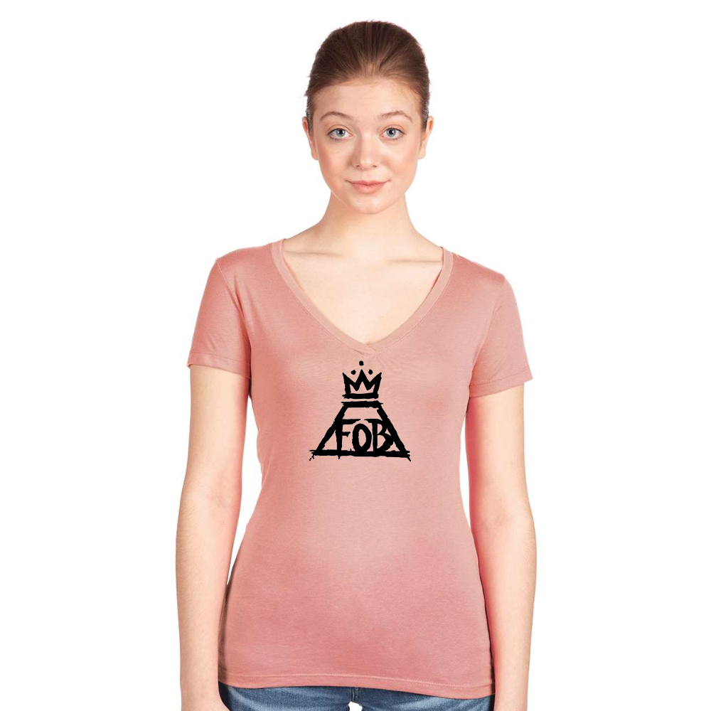 Women's Fall Out Boy Next Level V-Neck T-Shirt