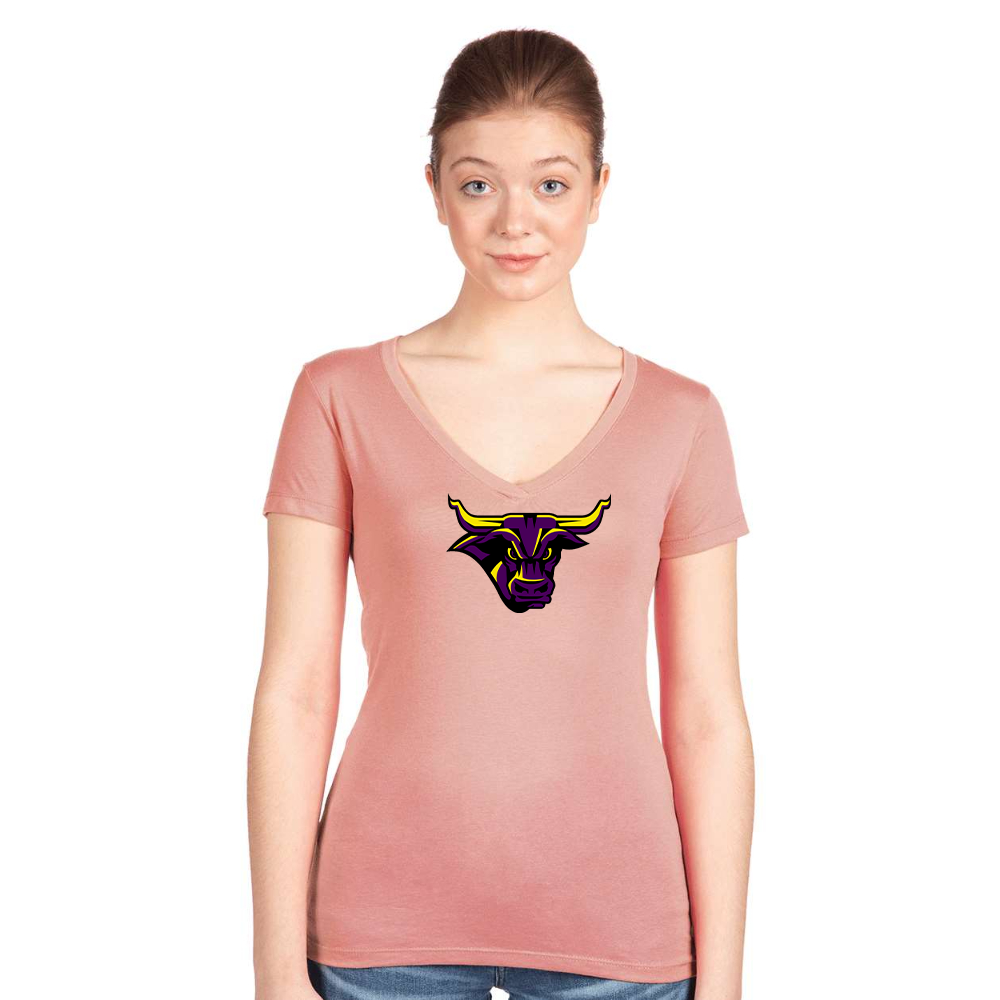 Women's Minnesota State Mavericks Next Level V-Neck T-Shirt
