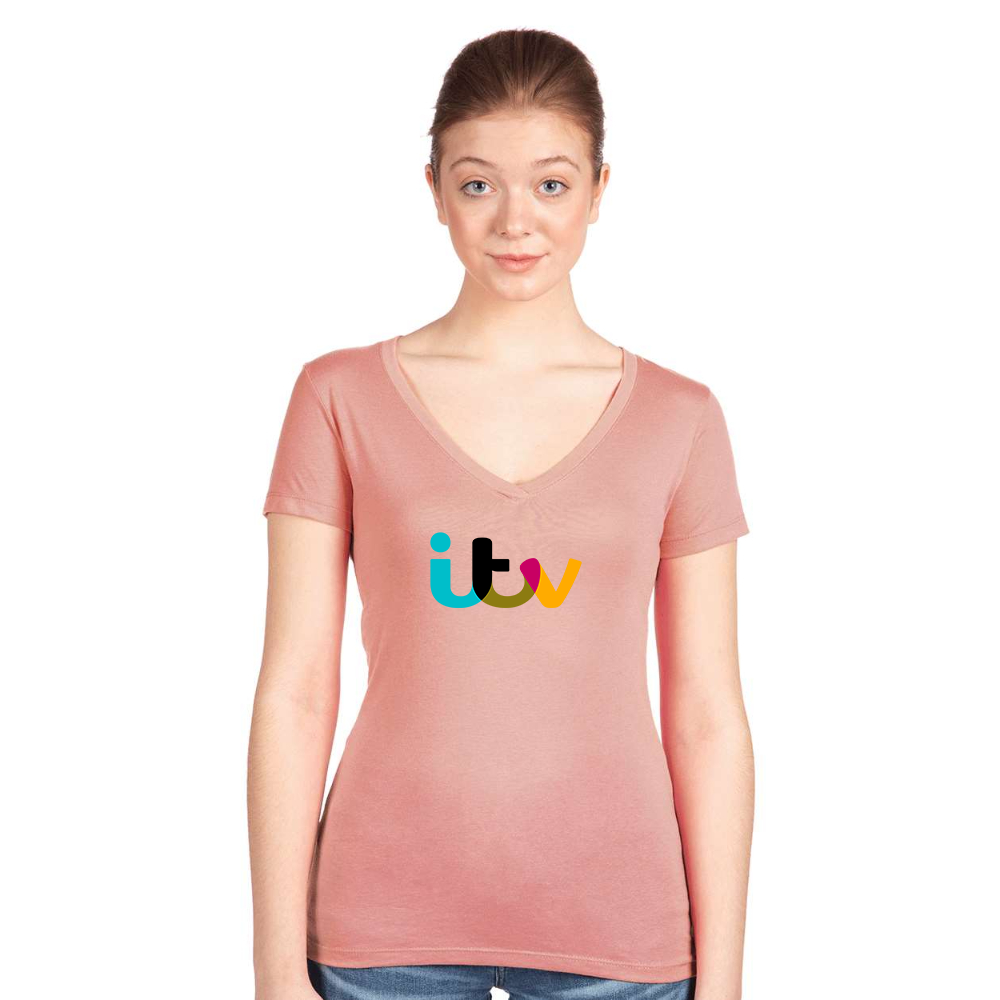 Women's Itv Next Level V-Neck T-Shirt