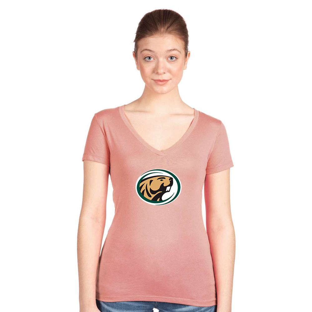 Women's  Bemidji State Beavers Next Level V-Neck T-Shirt