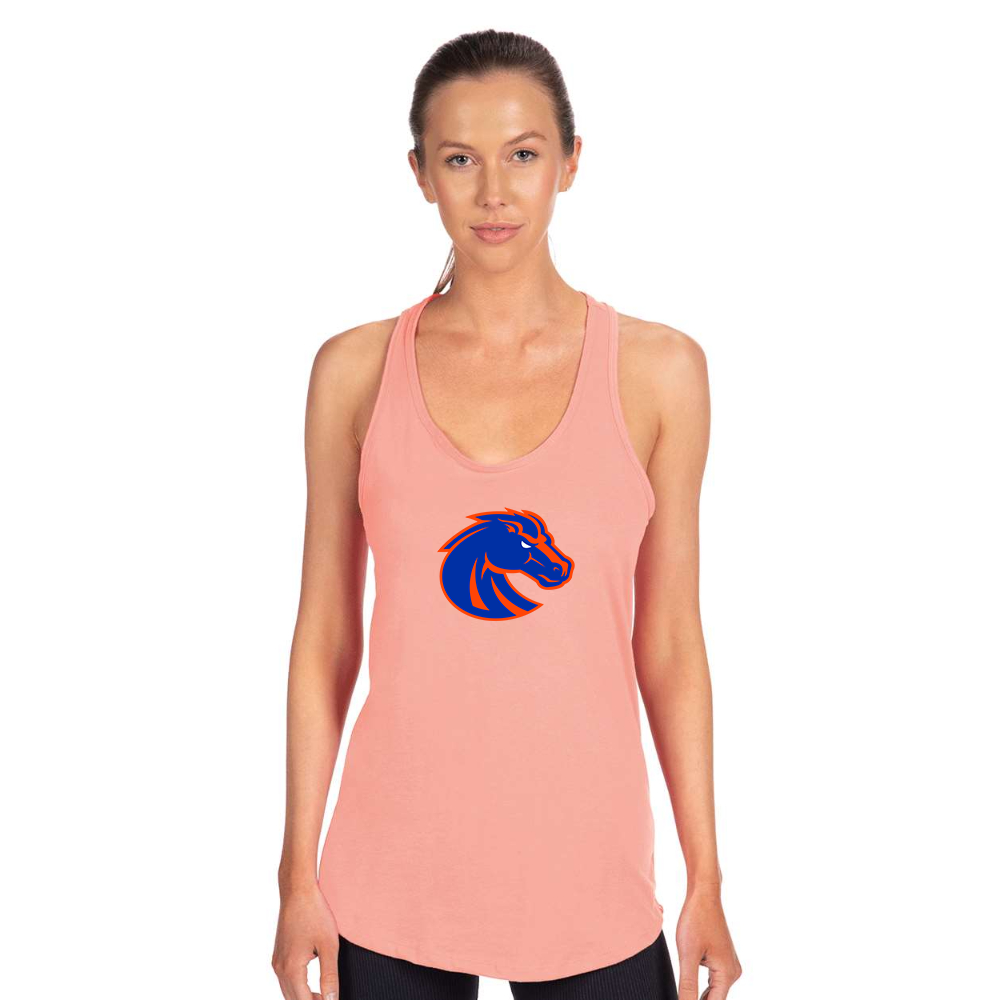 Women's Boise State Broncos  Next Level Ideal Racerback Tank