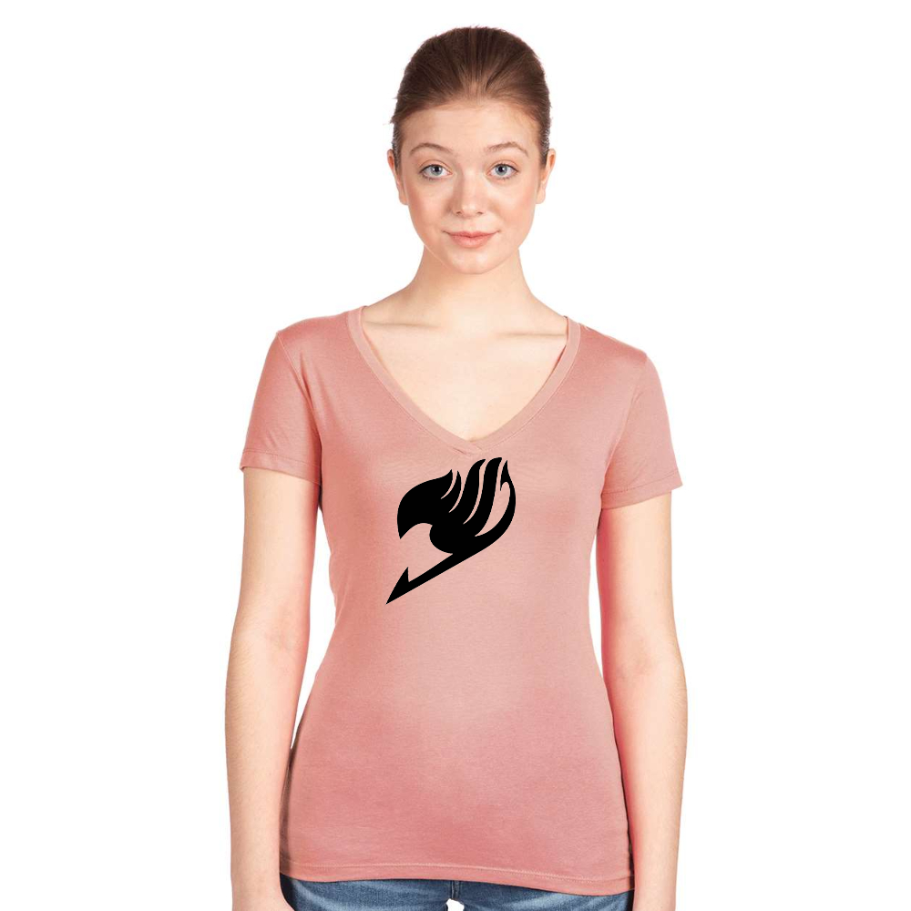 Women's  Fairy Tail  Next Level V-Neck T-Shirt