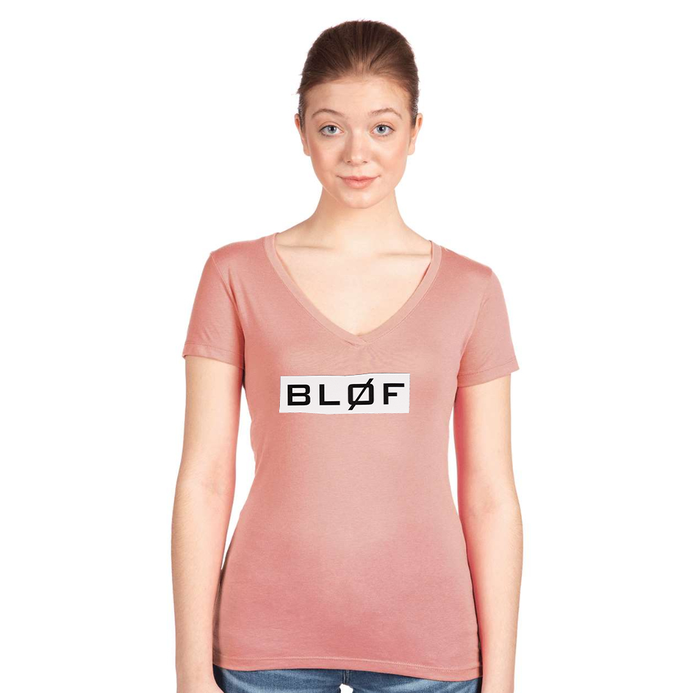 Women's BLØF   Next Level V-Neck T-Shirt