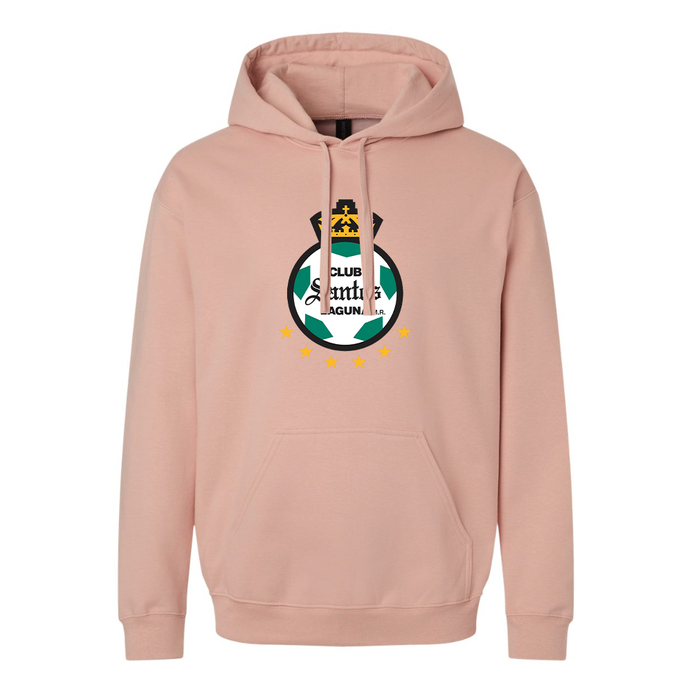 Men's Santos Laguna Soccer Softstyle Midweight Hooded Sweatshirt