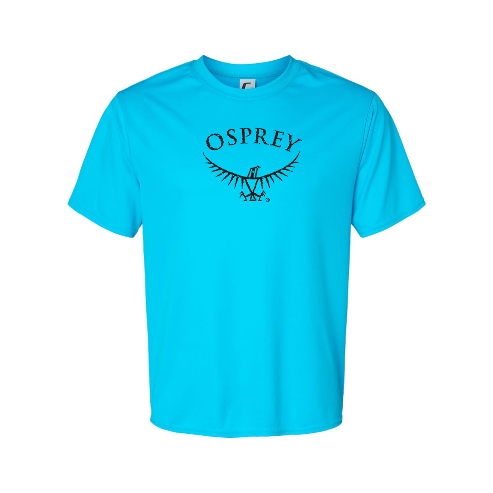 Men's Osprey Black  Performance T-Shirt