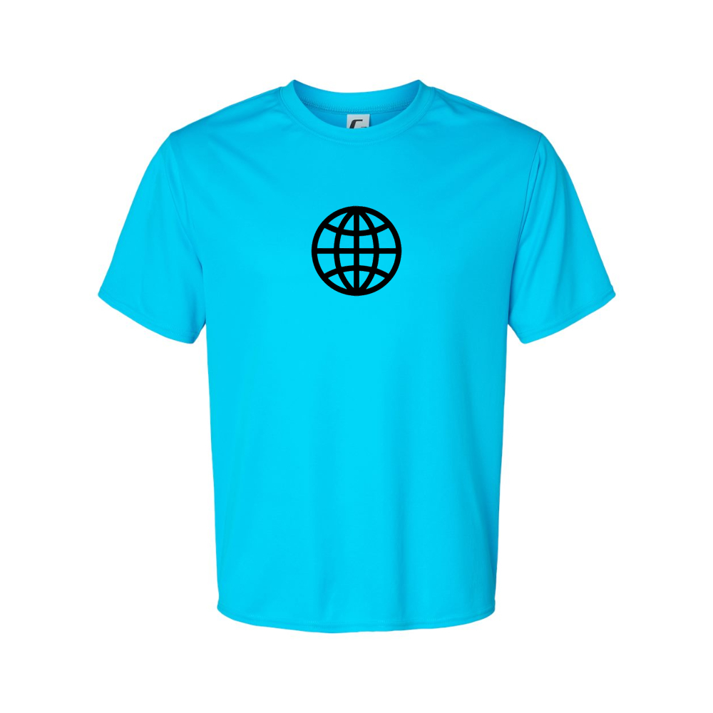 Men's  Internet Globe Performance T-Shirt