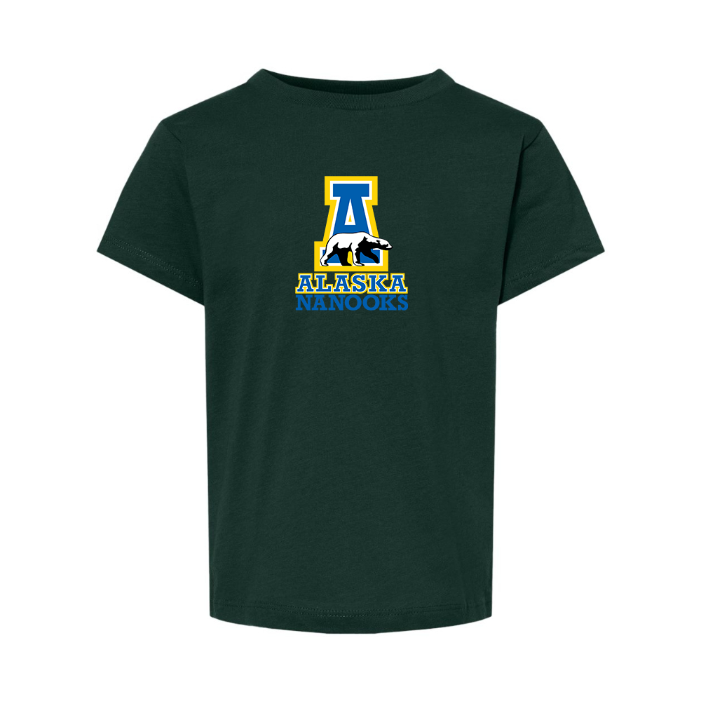 Alaska Nanooks BELLA  CANVAS Toddler Jersey Tee