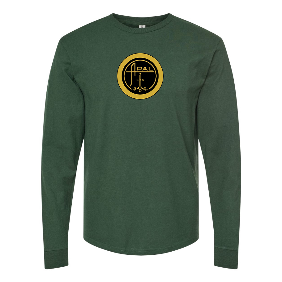 Men's  Apal Logo  Cotton Long Sleeve T-Shirt