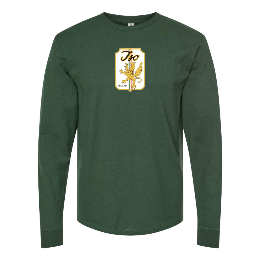Men's  Iso Logo Cotton Long Sleeve T-Shirt