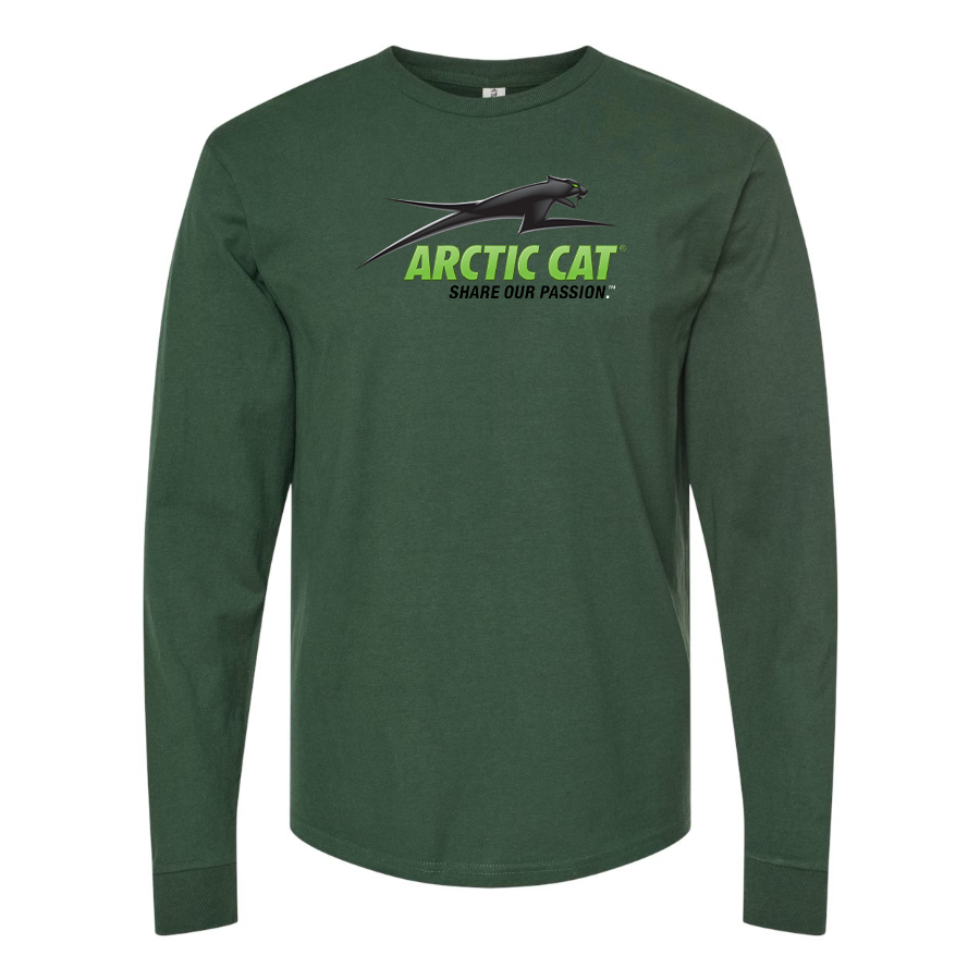 Men's  Arctic Cat  Logo Cotton Long Sleeve T-Shirt