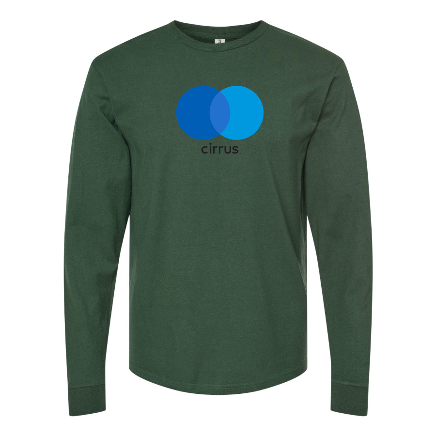 Men's Cirrus Logo Cotton Long Sleeve T-Shirt