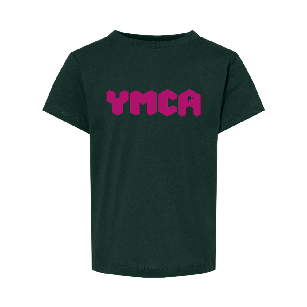 YMCA Mauve BELLA  CANVAS Toddler Jersey Tee