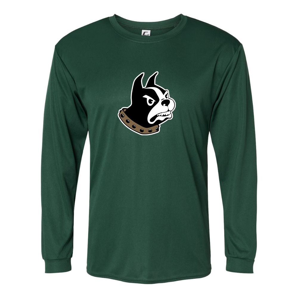 Men's Woffrd Terriers Performance Long Sleeve T-Shirt