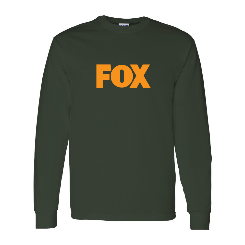 Men's  Fox  Gildan Heavy Cotton Long Sleeve T-Shirt