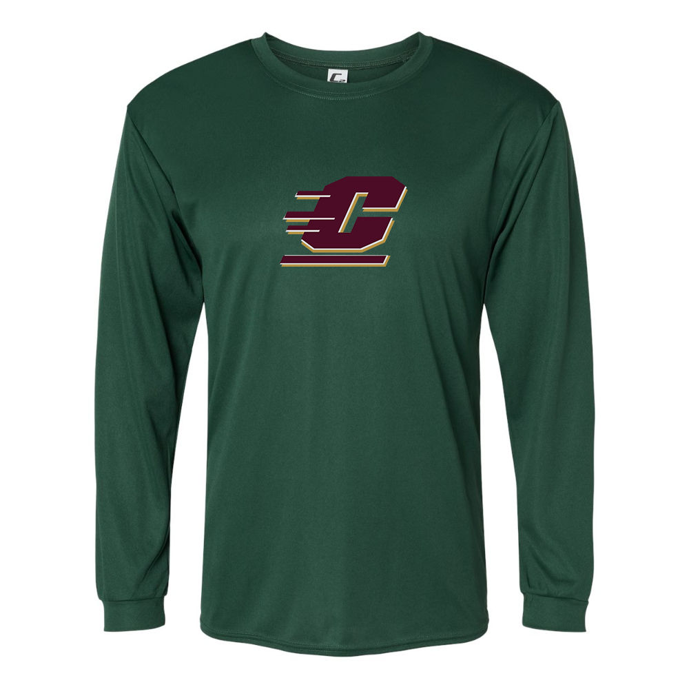 Men's Central Michigan Chippewas  Performance Long Sleeve T-Shirt
