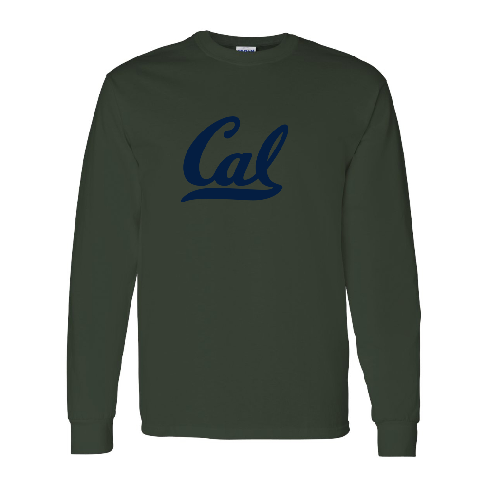 Men's California Golden Bears  Gildan Heavy Cotton Long Sleeve T-Shirt