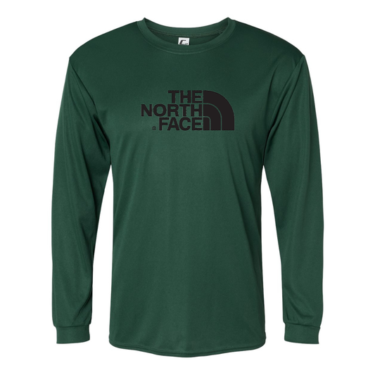 Men's   The North Face Black  Performance Long Sleeve T-Shirt