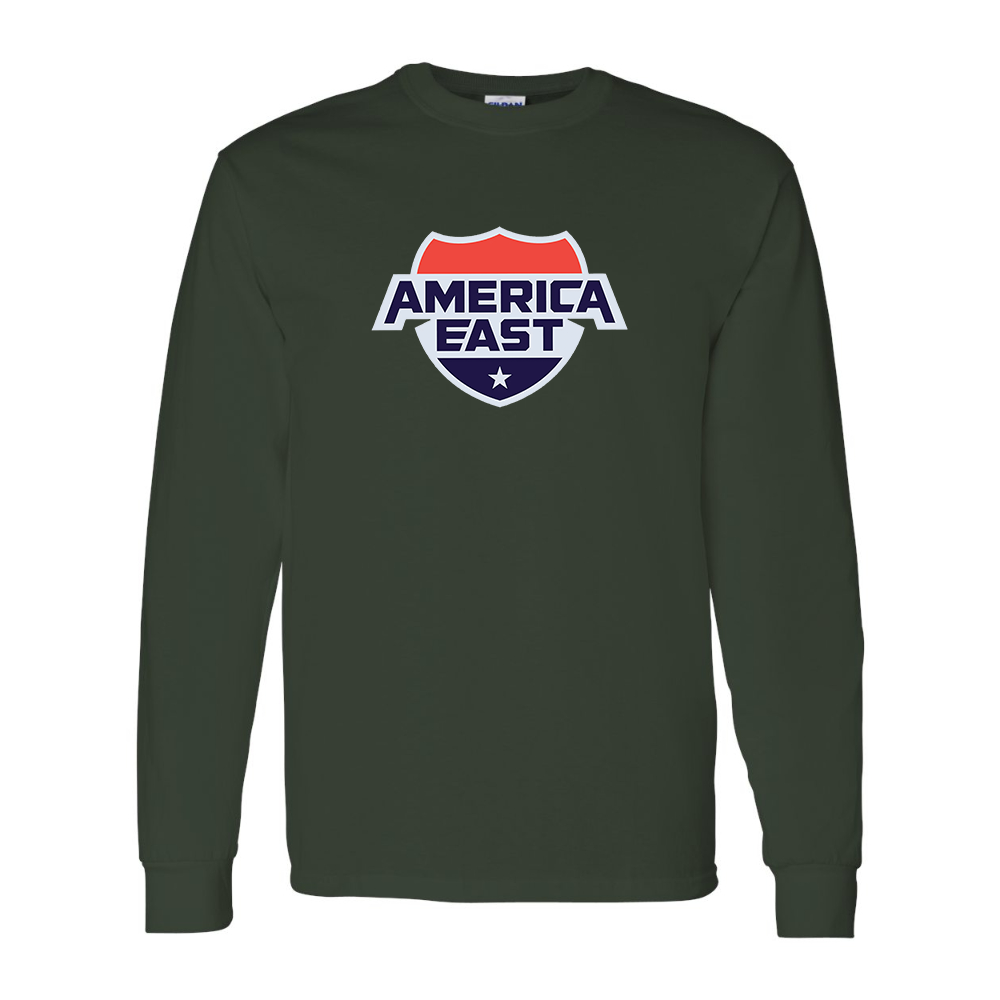 Men's    America East Conference Gildan Heavy Cotton Long Sleeve T-Shirt
