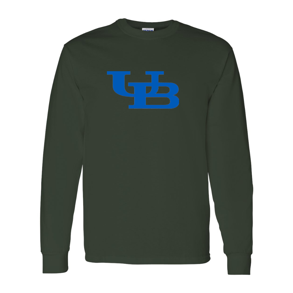 Men's  Buffalo Bulls  Gildan Heavy Cotton Long Sleeve T-Shirt