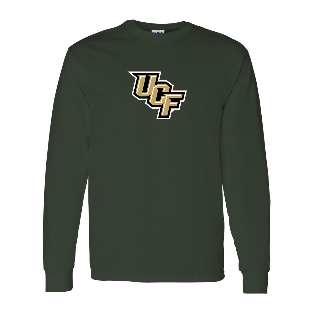 Men's Central Florida Knights   Gildan Heavy Cotton Long Sleeve T-Shirt
