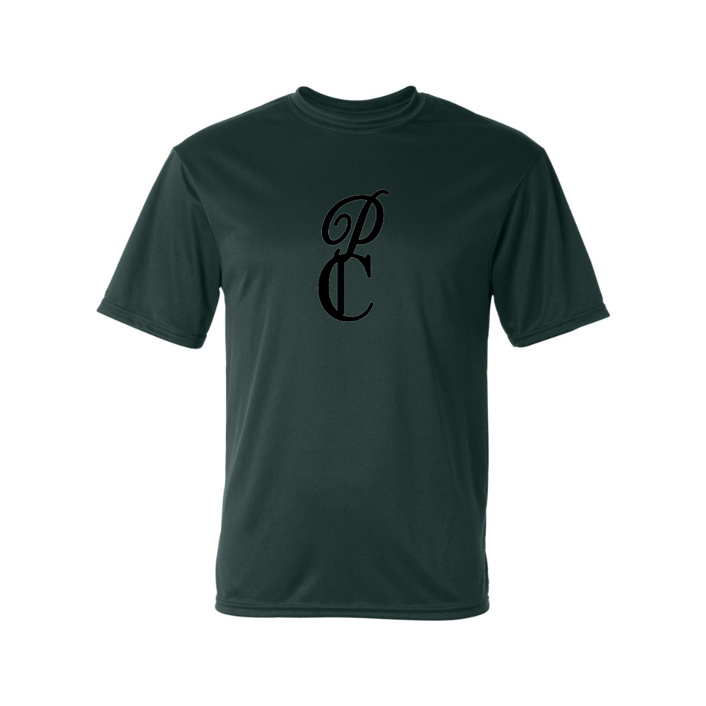 Men's P & C Black  Performance T-Shirt