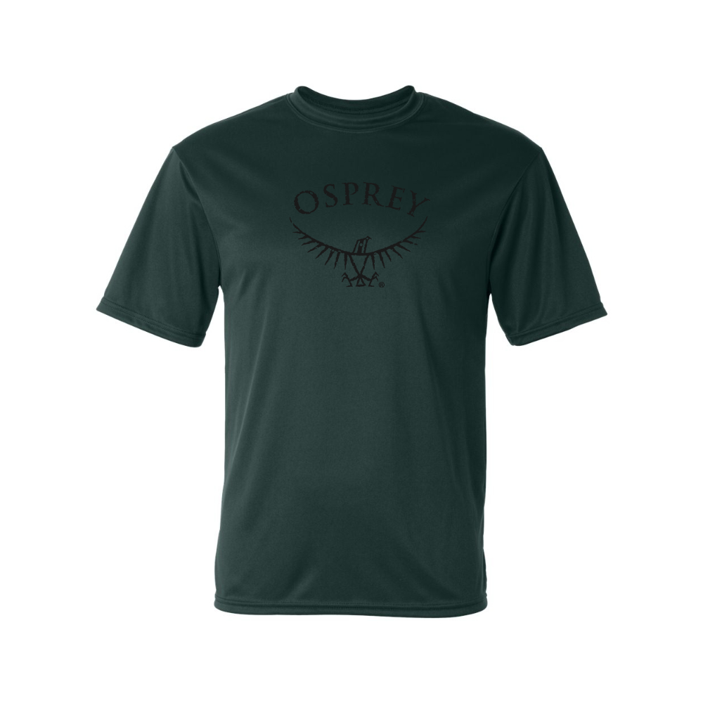 Men's Osprey Black  Performance T-Shirt