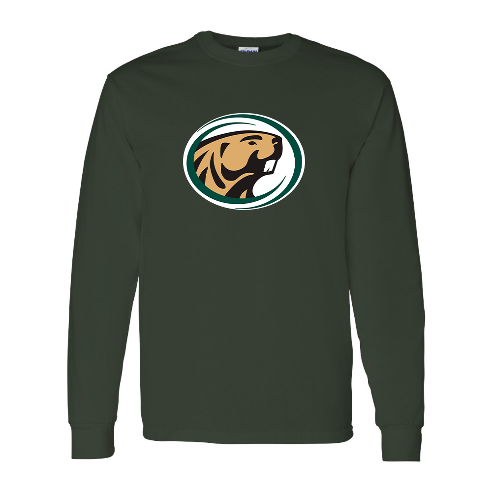 Men's  Bemidji State Beavers Gildan Heavy Cotton Long Sleeve T-Shirt