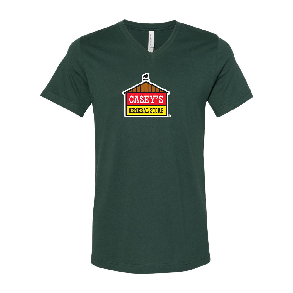 Casey's General Store BELLA  CANVAS - Jersey V-Neck T-Shirt