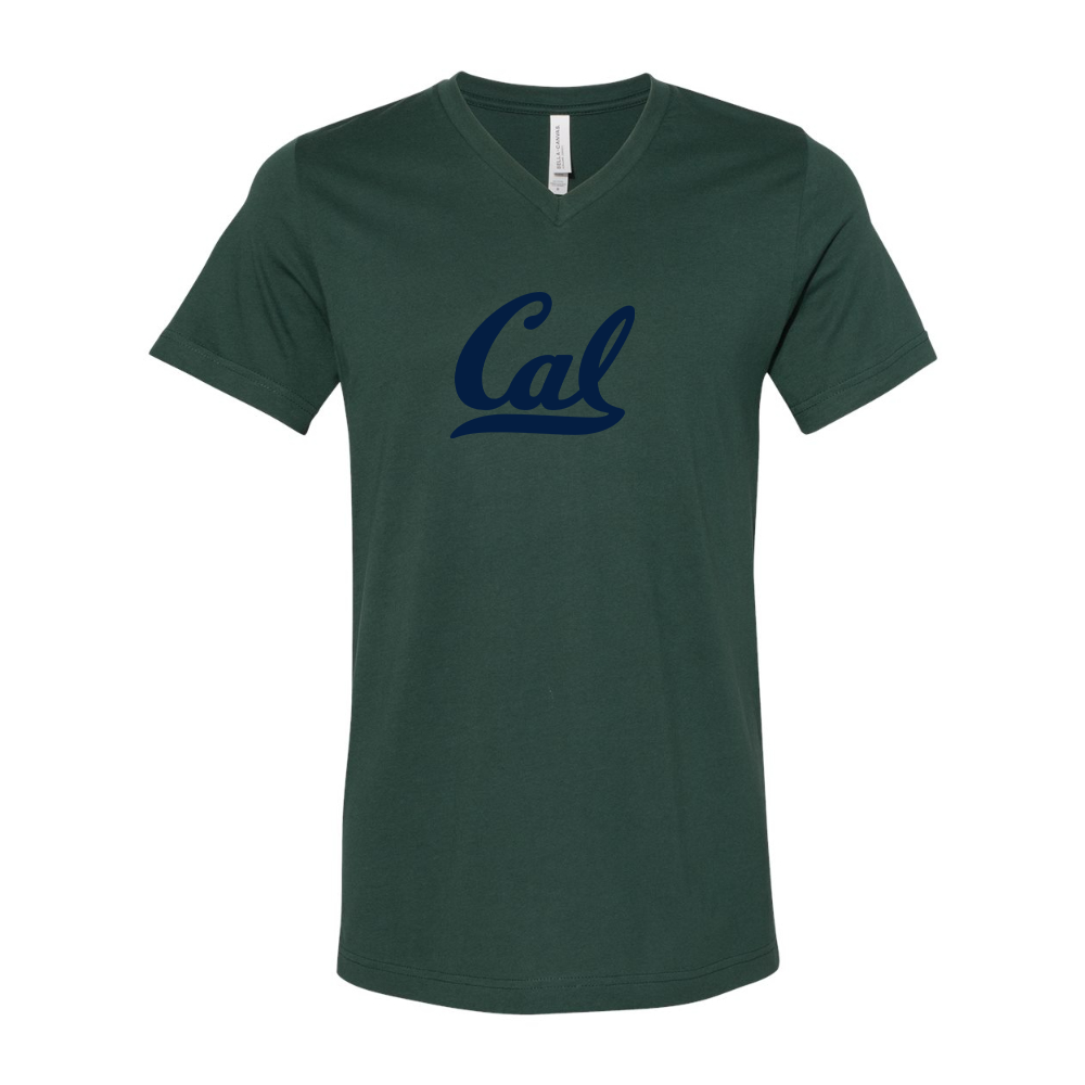 California Golden Bears BELLA  CANVAS - Jersey V-Neck T-Shirt