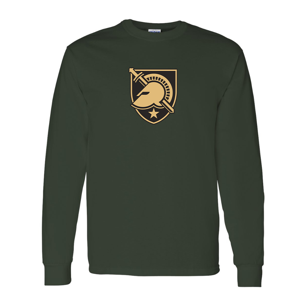 Men's  Army Black Knights  Gildan Heavy Cotton Long Sleeve T-Shirt