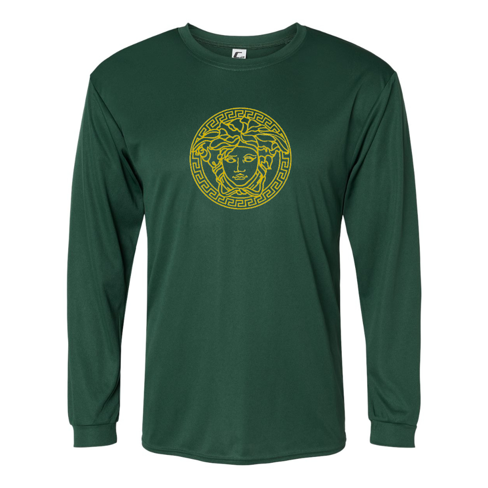 Men's  Versace Thumbnail Performance Long Sleeve T-Shirt