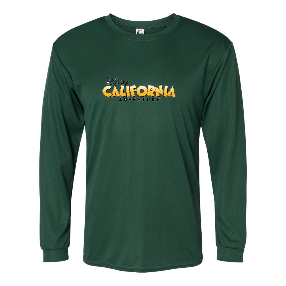 Men's  Disney California Adventurel Performance Long Sleeve T-Shirt