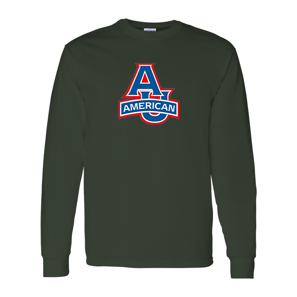 Men's  American Eagles  Gildan Heavy Cotton Long Sleeve T-Shirt