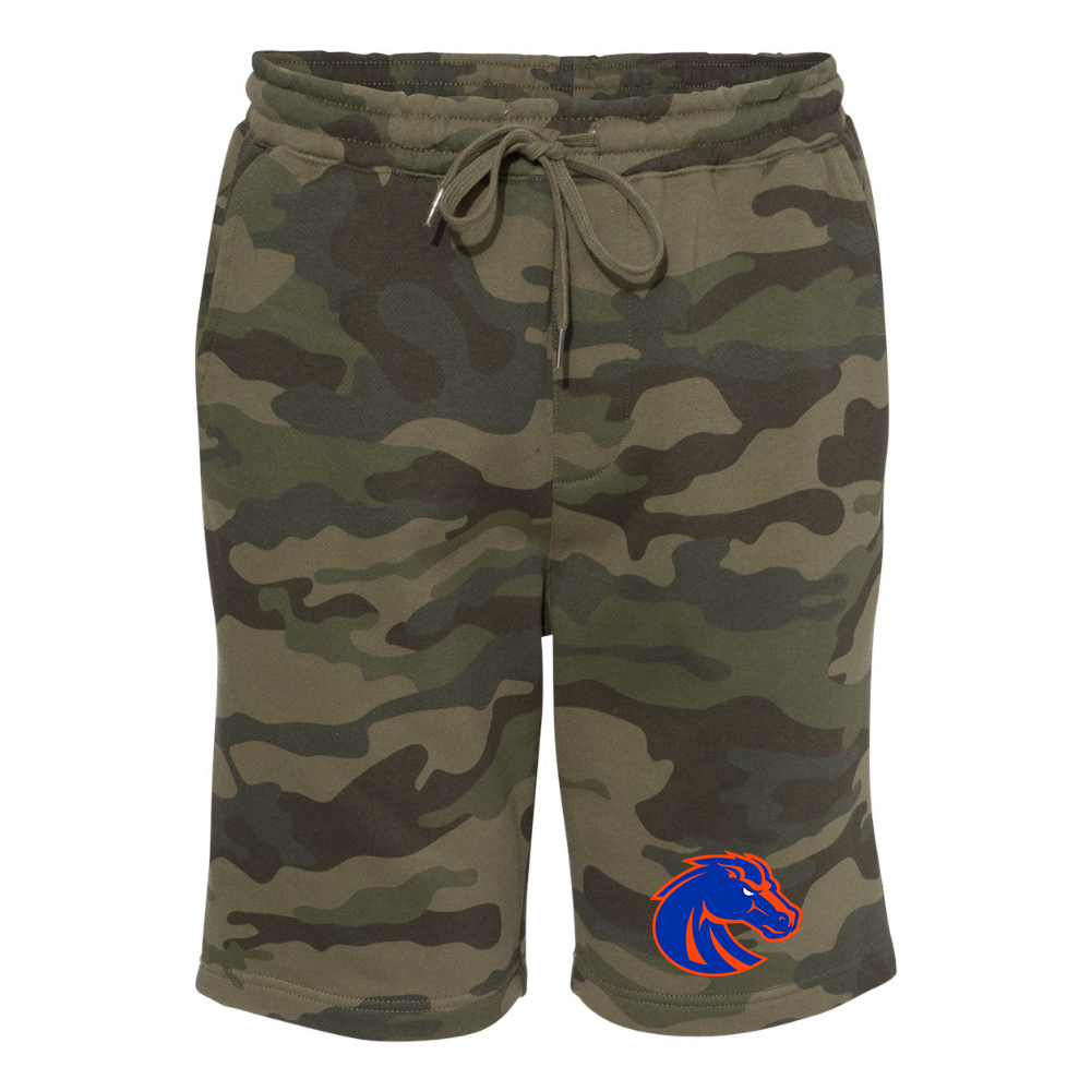 Men's Boise State Broncos   Independent Trading Co Midweight Fleece Shorts
