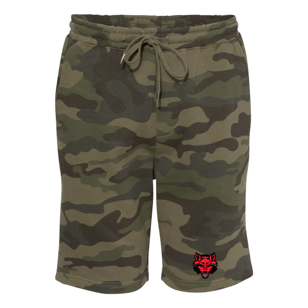 Men's  Arkansas State Red Wolves Independent Trading Co Midweight Fleece Shorts