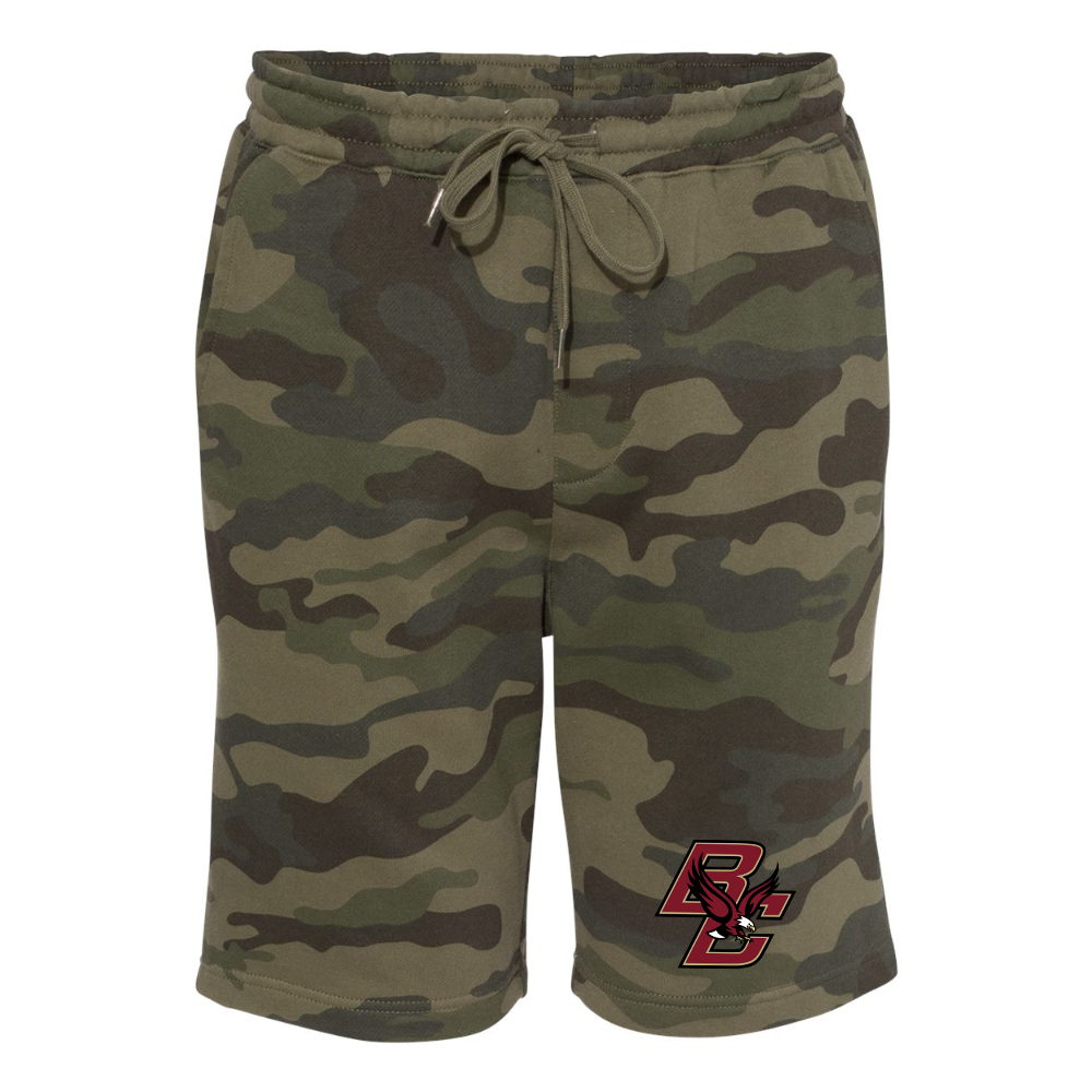 Men's Boston College Eagles   Independent Trading Co Midweight Fleece Shorts